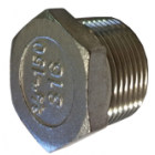 Stainless Steel Hex Plug 