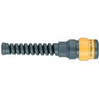 Socket x PU hose with kink protector