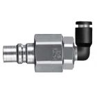 Super Cupla plug x push-in elbow