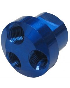 Aluminium triple outlet