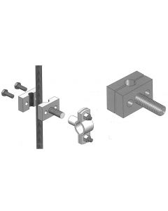 Threaded rod clamp stud