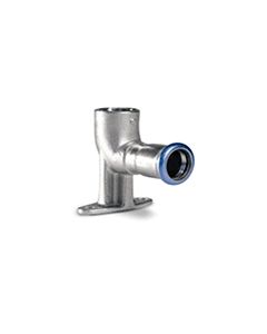 90° Female Elbow Extended offset Wall Mount