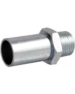 Adaptor with Male Thread and Spigot End