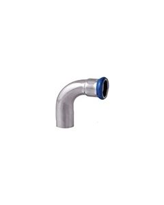 Elbow 90° spigot end radius 1.5d