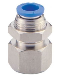 Bulkhead fitting push-in x fbsp