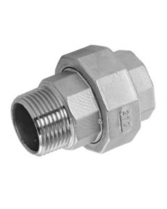 Stainless steel M&F Barrel Union