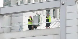 City High rise installation