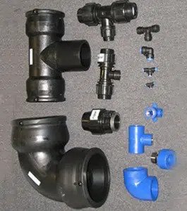 MaXair Blue Air Pipe Systems Fittings