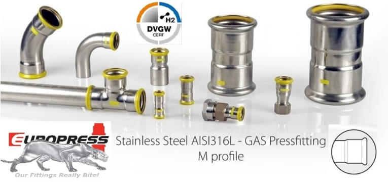 Stainless Steel Gas Pressfitting